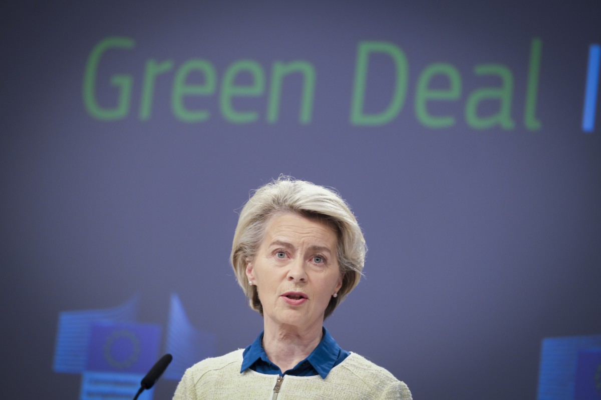 Rueda de prensa de Ursula von der Leyen.
