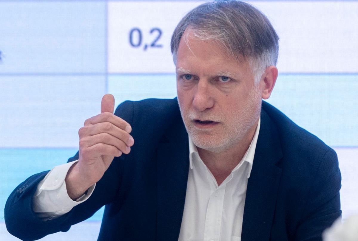 Jean-Yves Dormagen en la presentación de un estudio en Madrid.