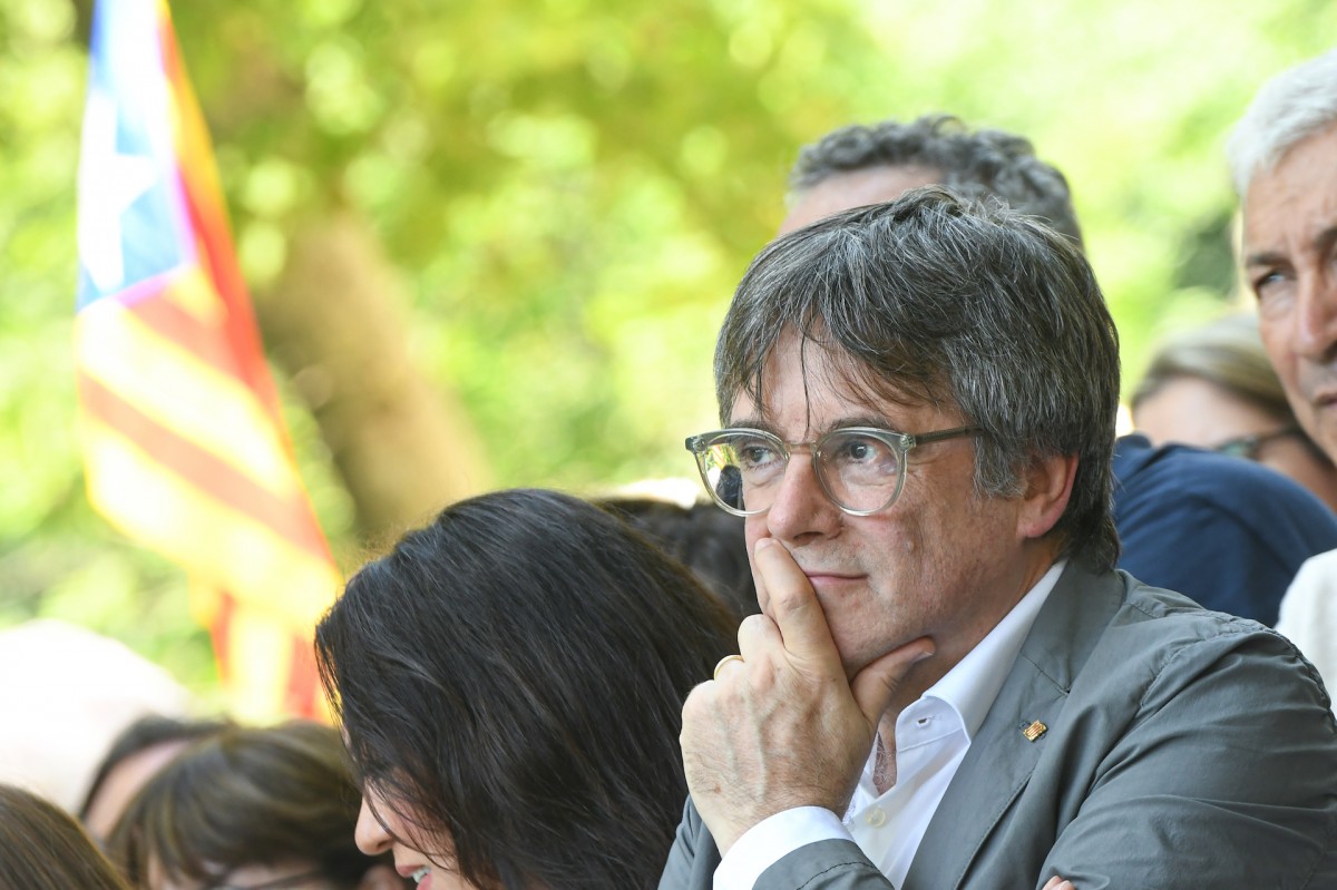 Acto de celebración del cuarto aniversario de Junts.