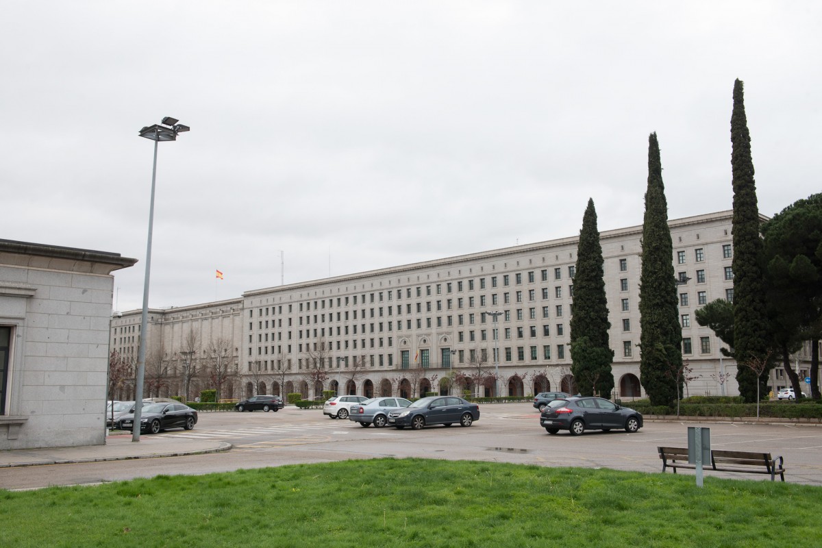 Zona de Nuevos Ministerios.