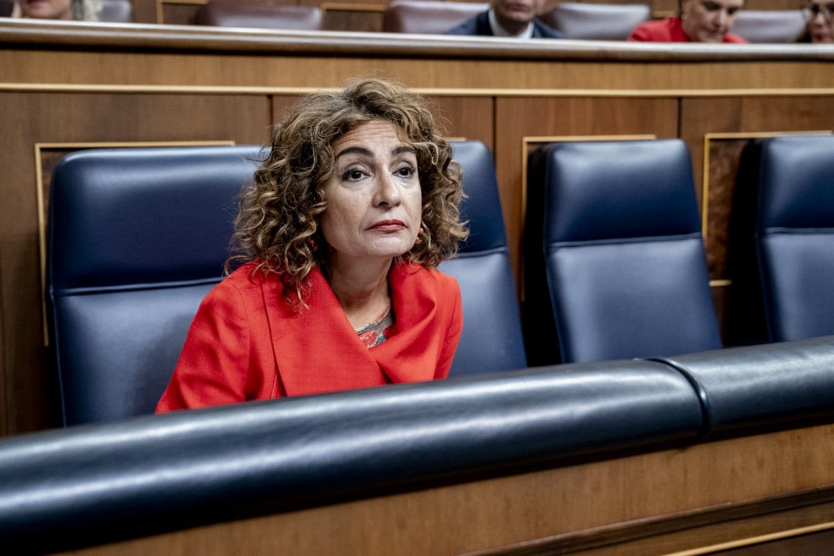 María Jesús Montero compareció ayer en el Congreso acerca del sistema de financiación autonómica.