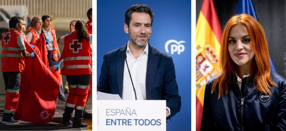 En La cara buena destacamos las acciones de las ONGs canarias, el giro del PP en materia de regularización de inmigrantes y el logro de Sara García como primera astronauta española.
