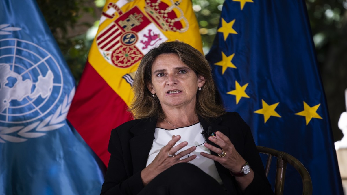 Teresa Ribera,  próxima vicepresidenta ejecutiva de la Comisión Europea para la Transición Limpia, Justa y Competitiva.