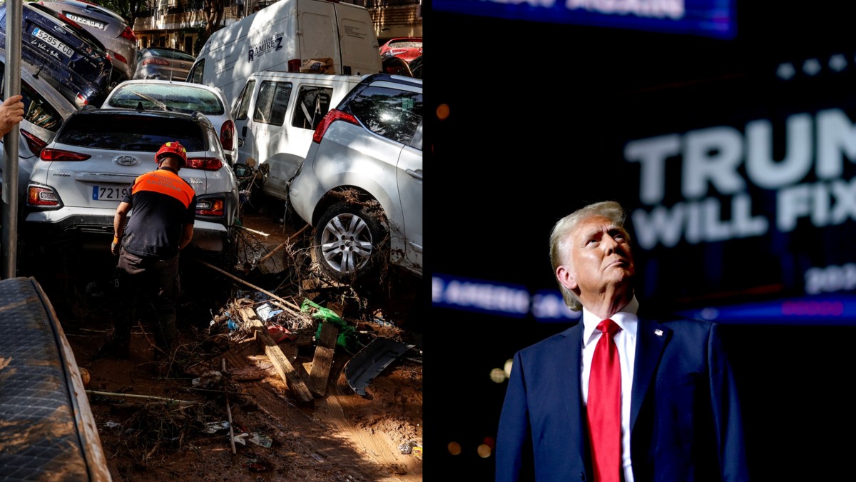 La DANA y Donald Trump, protagonistas de 2024.