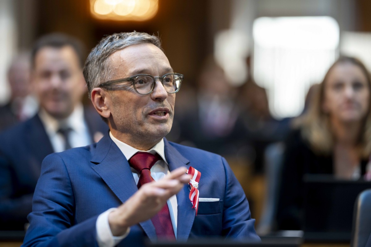 Herbert Kickl, líder del FPÖ.