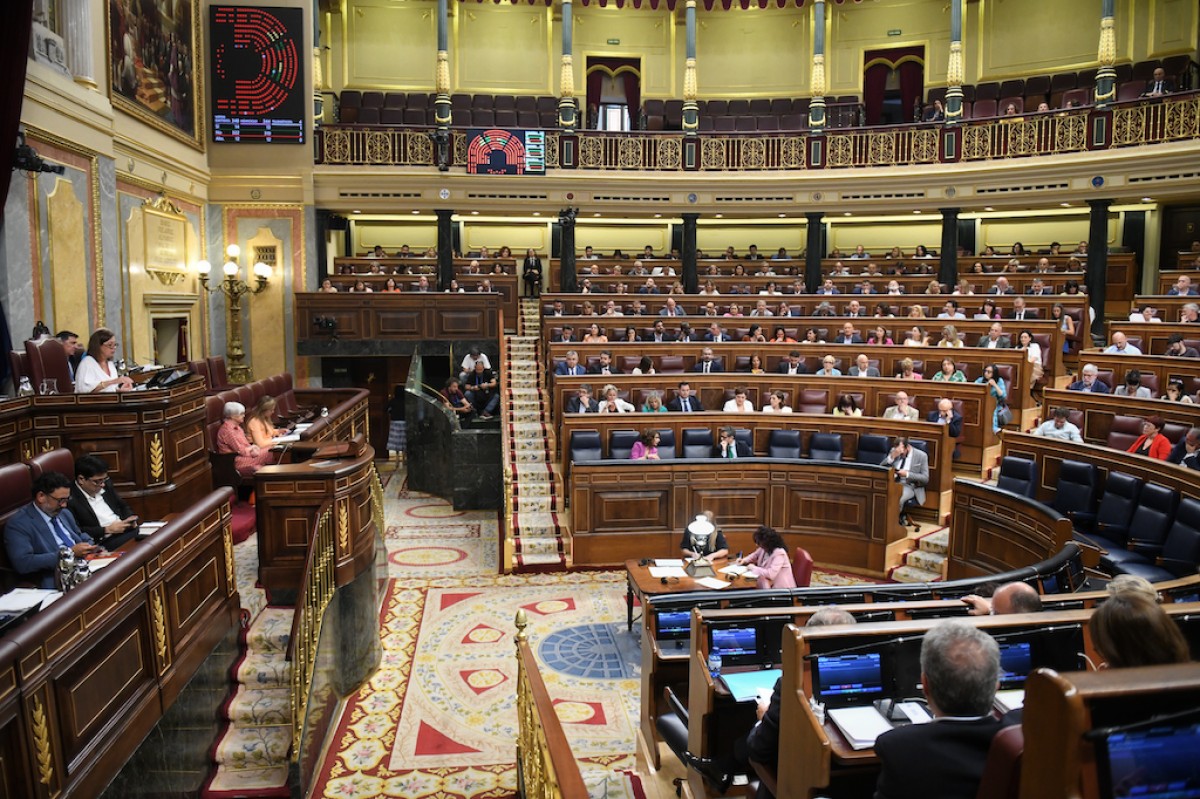 El pleno del Congreso aborda la reforma del Poder Judicial.