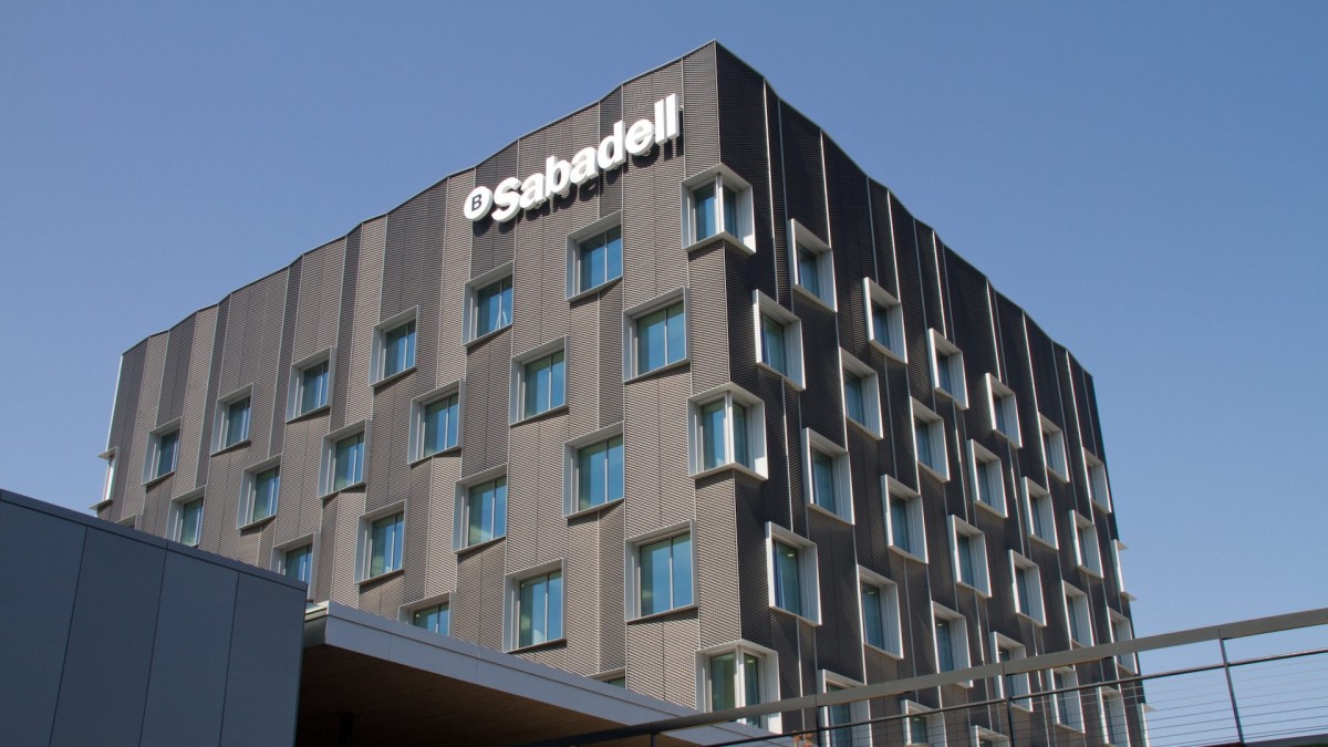Sede del Banc Sabadell en Sant Cugat del Vallès.