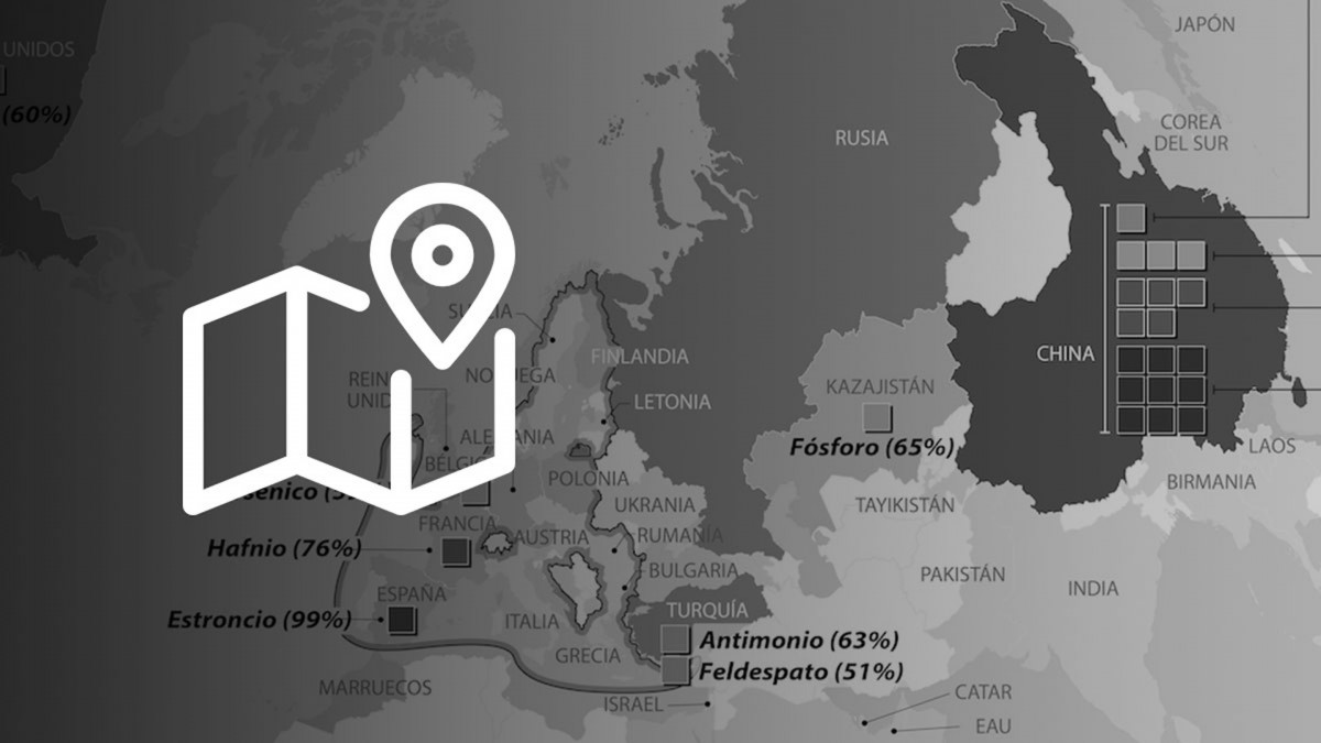 Los materiales críticos son el elemento esencial de las transiciones ecológicas y digitales.