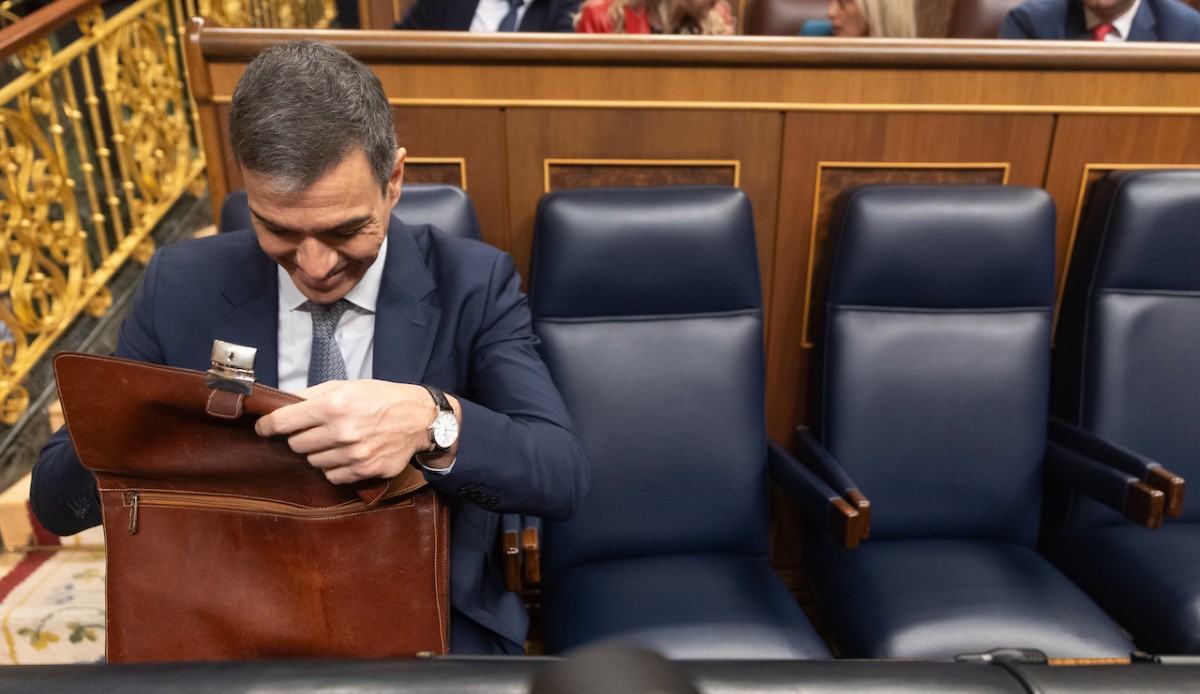 Primera sesión de control al Gobierno de 2025 en el Congreso de los Diputados.