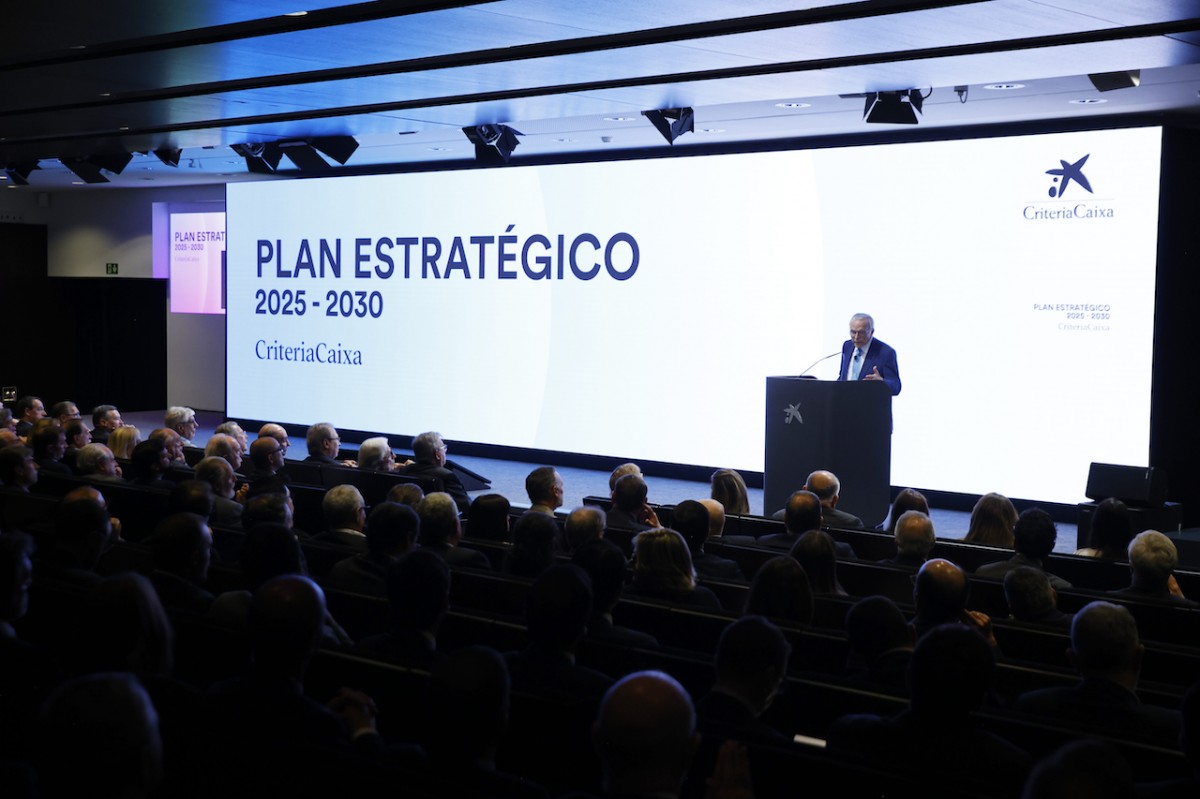 Presentación del Plan Estratégico 2025-2030 de CriteriaCaixa.