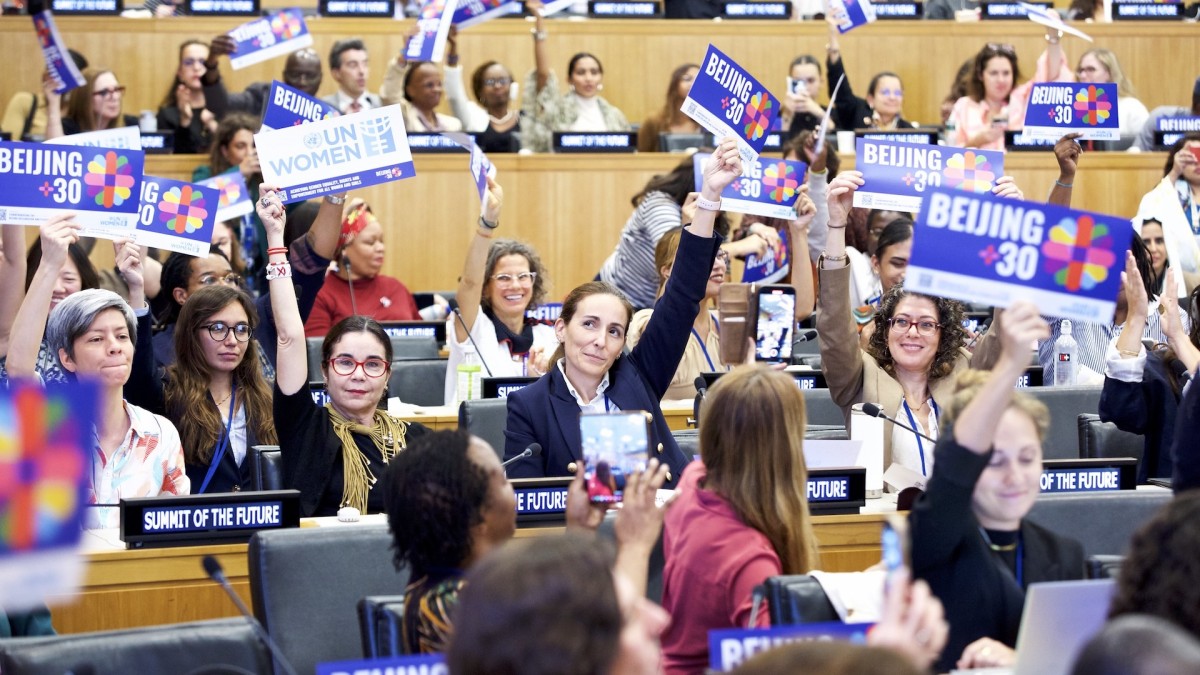 Evento de ONU Mujeres en la 79.ª Asamblea General de la ONU, centrado en el 30.º aniversario de la Conferencia sobre la Mujer de Pekín.
