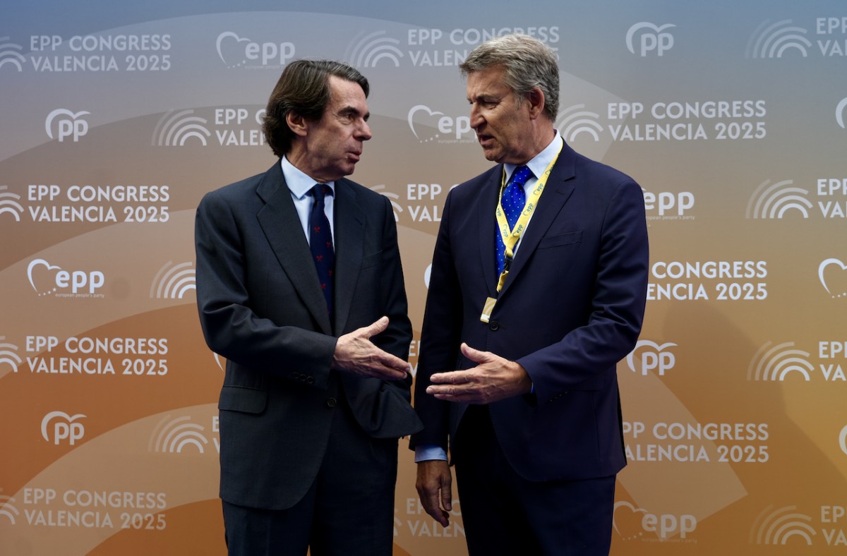 Clausura del Congreso de los populares europeos en Valencia.