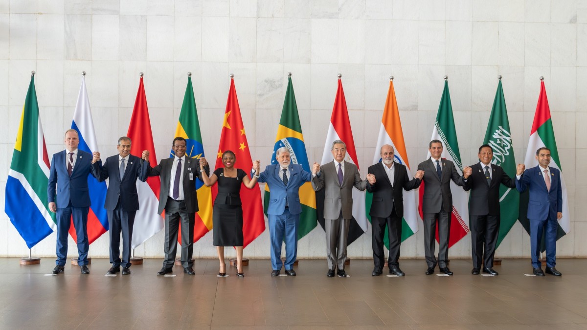 Reunión de los BRICS en Brasilia, el 1 de mayo de 2025.