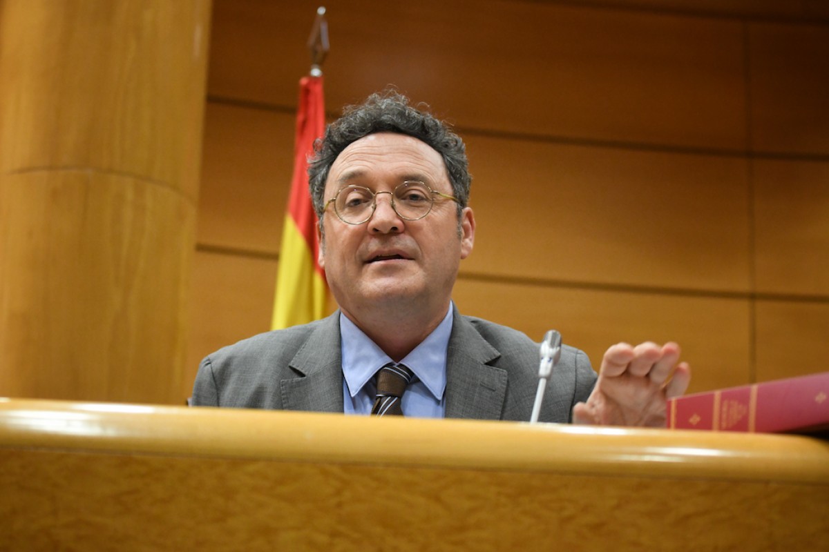 García Ortiz comparece en el Senado en plena polémica por la investigación en su contra en el Supremo.
