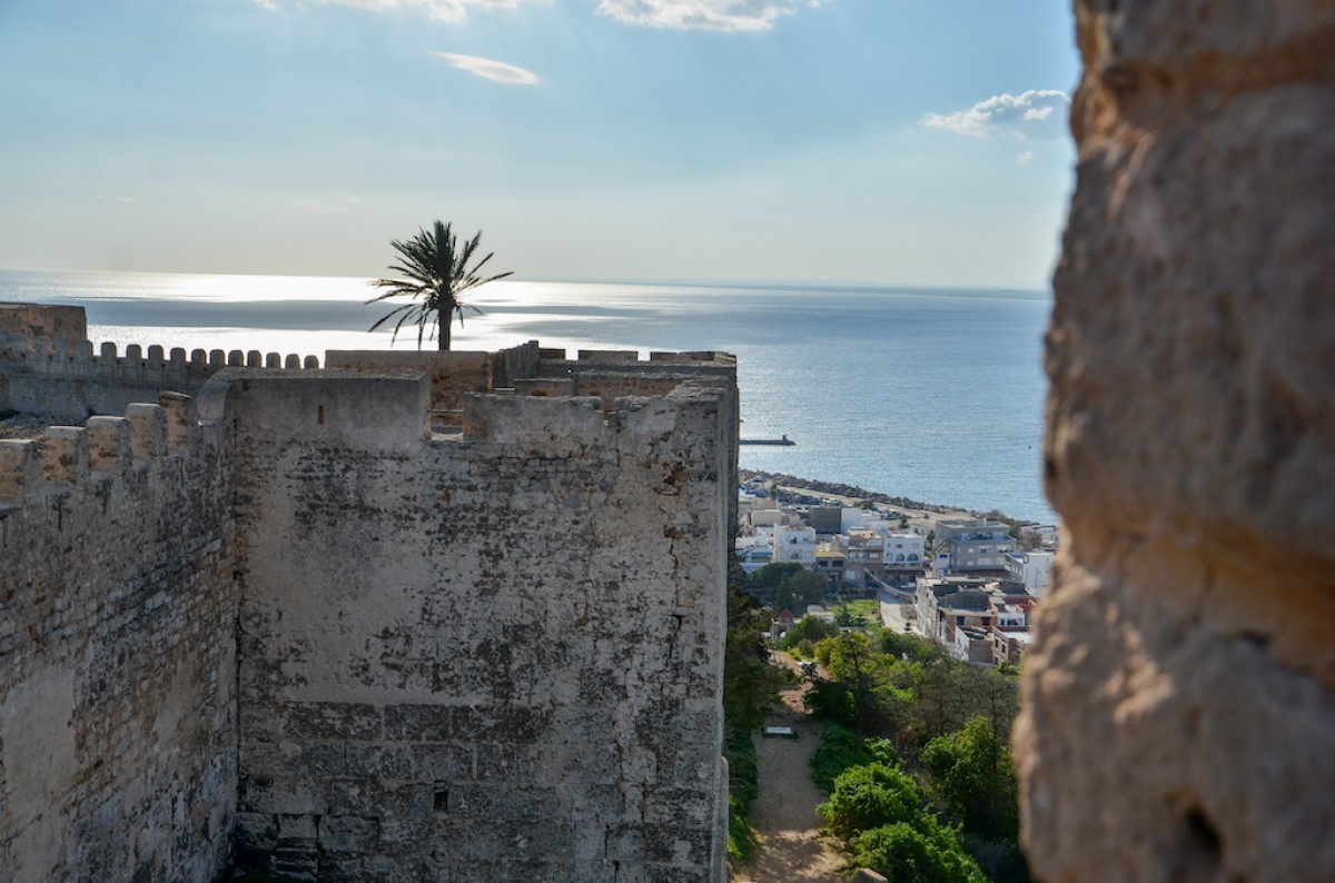 El fuerte de Kelibia, en la costa noreste de Túnez.
