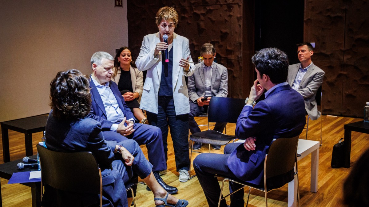 Pascal interviene en el encuentro organizado por 'Agenda Pública'.