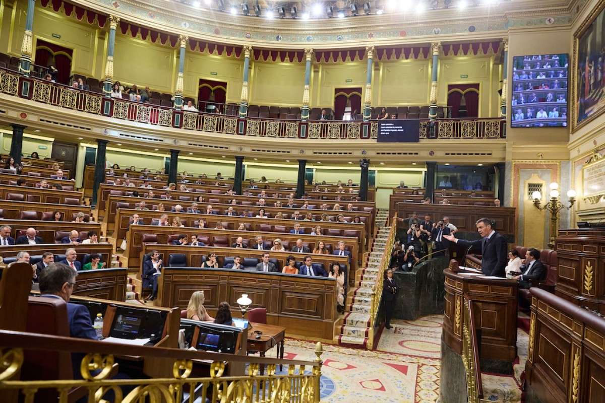 Pleno del Congreso de los Diputados.