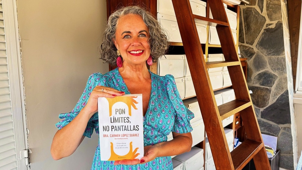 La pedagoga acaba de publicar 'Pon límites, no pantallas'.