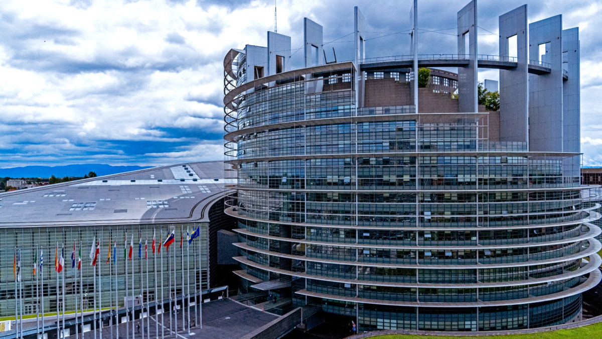 Exterior del Parlamento Europeo en su sede en Estrasburgo