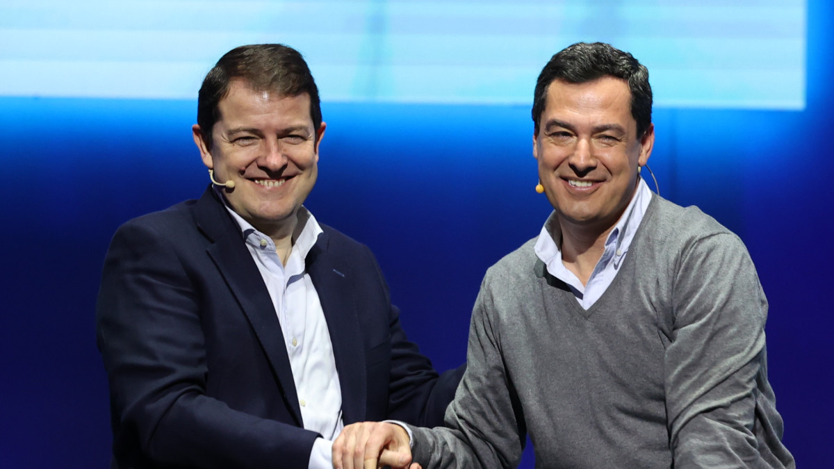 Moreno Bonilla y Fernández Mañueco serán los dos barones del PP que se jueguen en las urnas su Gobierno el próximo 2026.