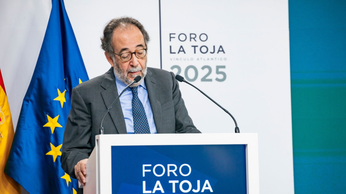 Carlos López Blanco hizo un repaso cabal de lo que fueron los tres días de charlas y diálogos del Foro La Toja.