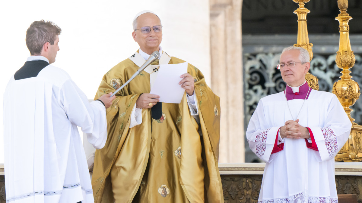 León XIV en la canonización de Carlo Acutis y Pier Giorgio Frassati el pasado 7 de septiembre.