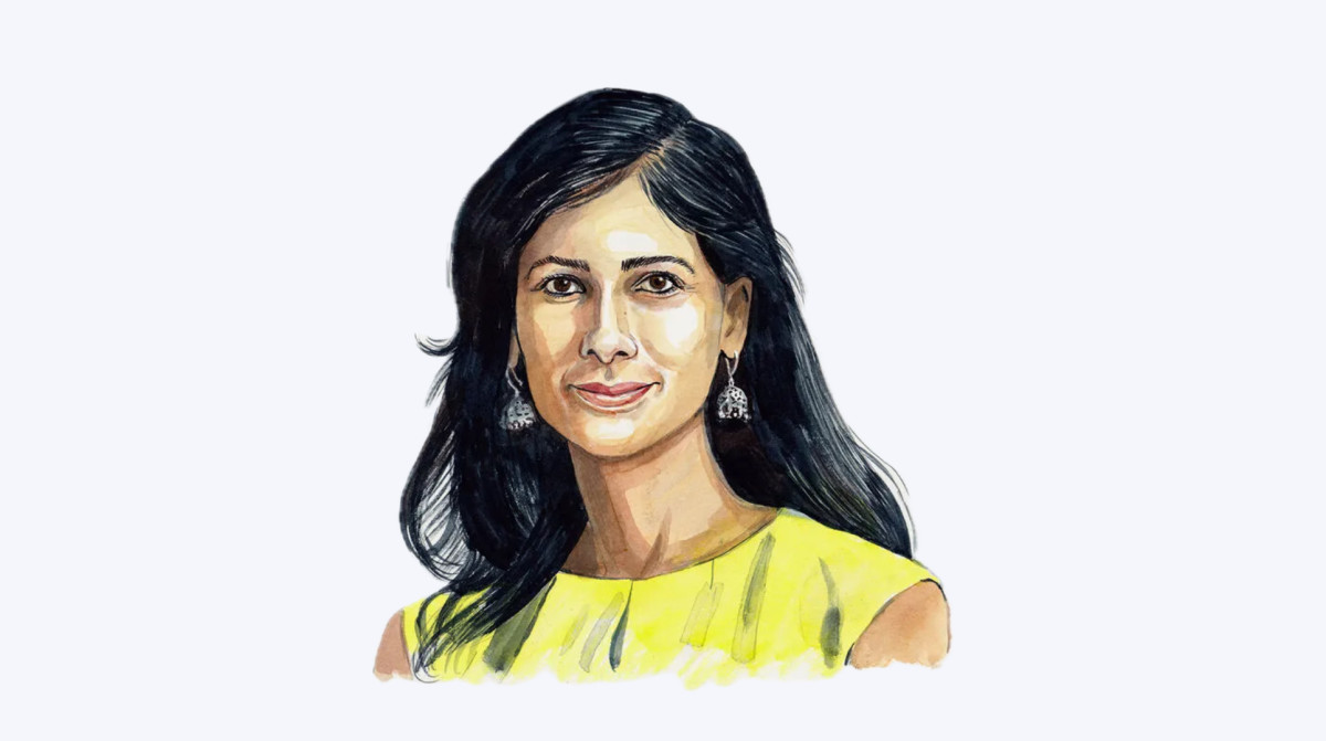 Gita Gopinath, profesora de Economía en la Universidad de Harvard.