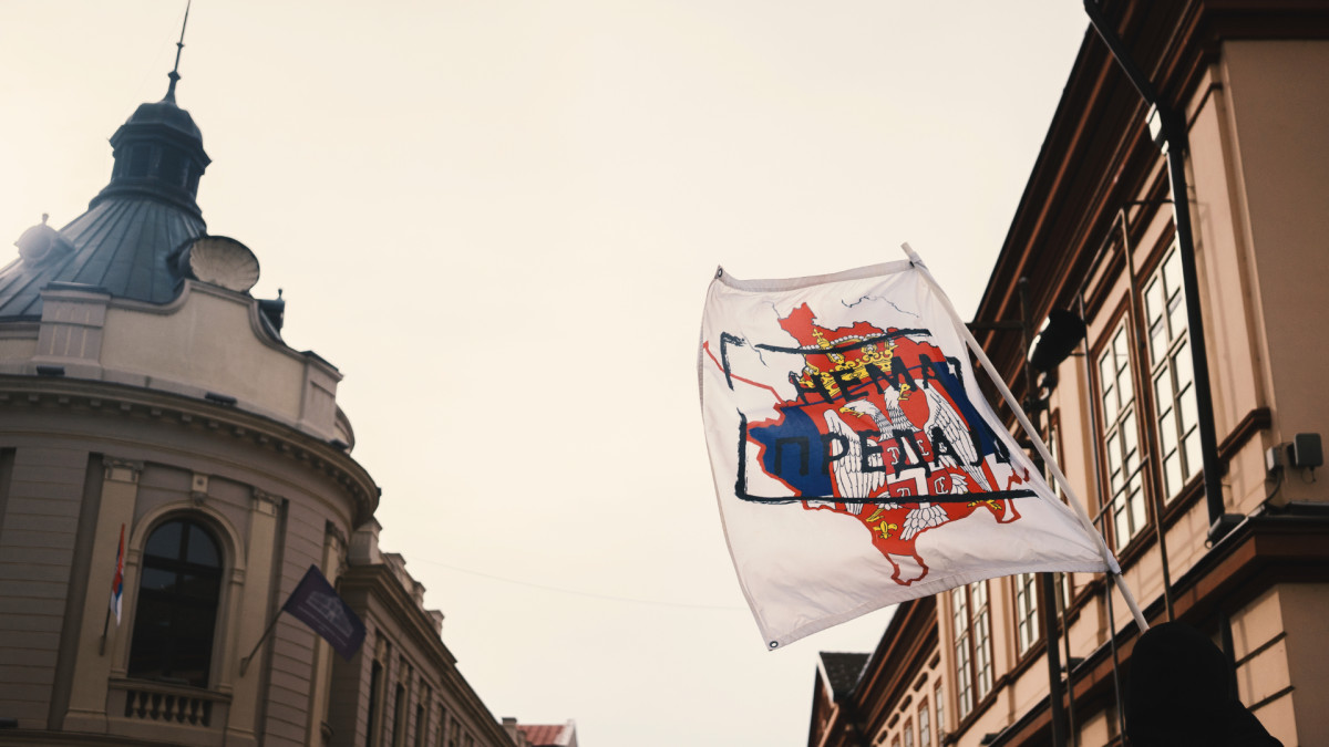 Las protestas en Serbia han sido constantes desde el pasado 1 de noviembre de 2024.