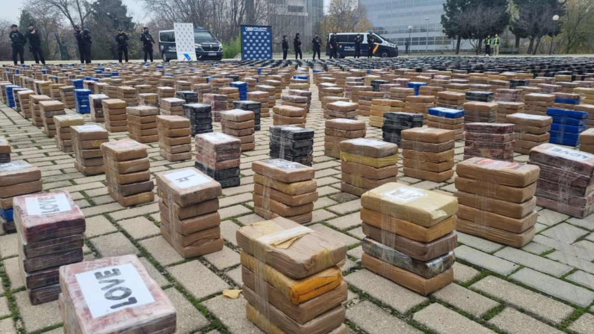 En 2024, la policía requisó en Vigo 7,5 toneladas de cocaína, estableciendo el récord de kilos incautados en una operación policial en Galicia