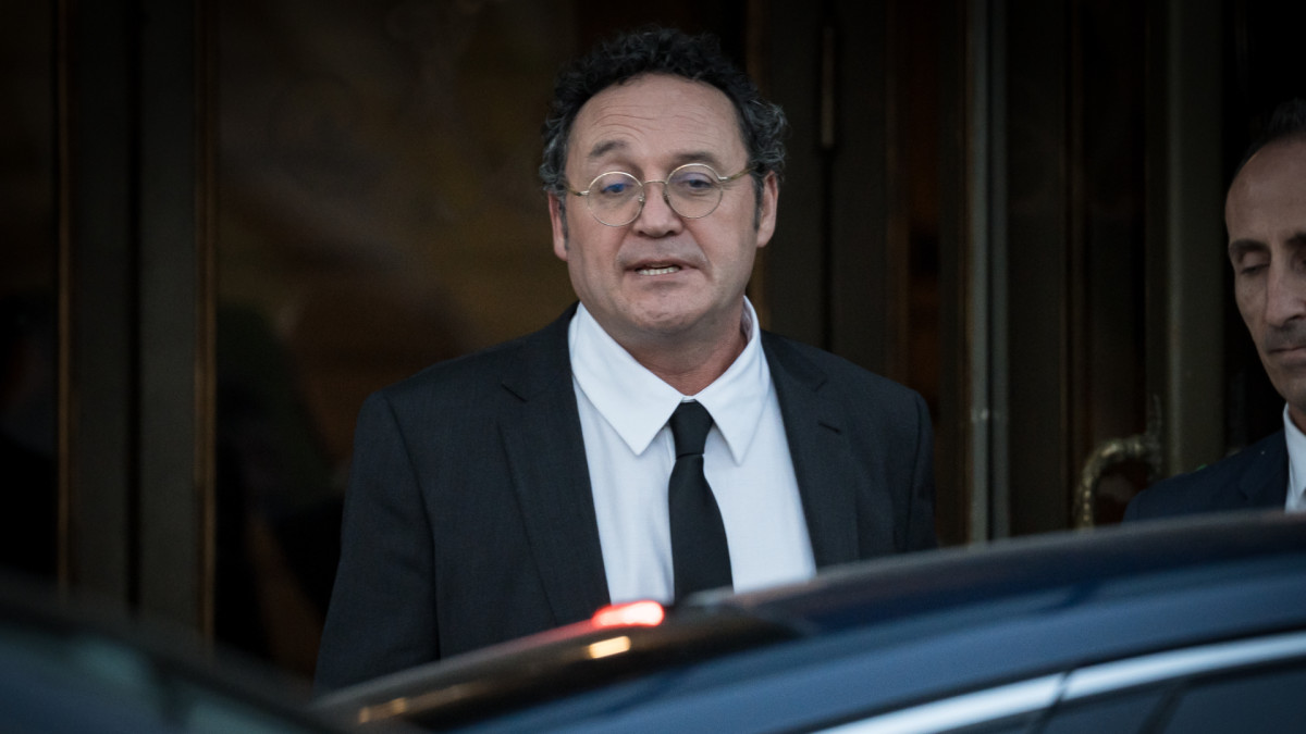 El fiscal general del Estado, Álvaro García Ortiz, tras declarar por última vez ante el Tribunal Supremo.