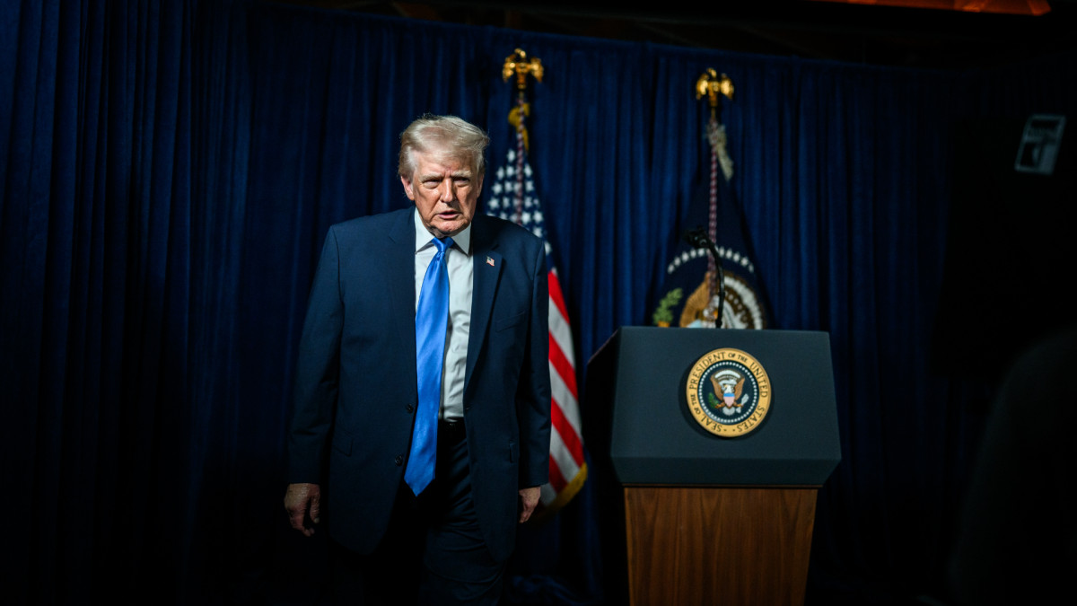 El presidente de Estados Unidos, Donald Trump, el pasado 26 de noviembre.