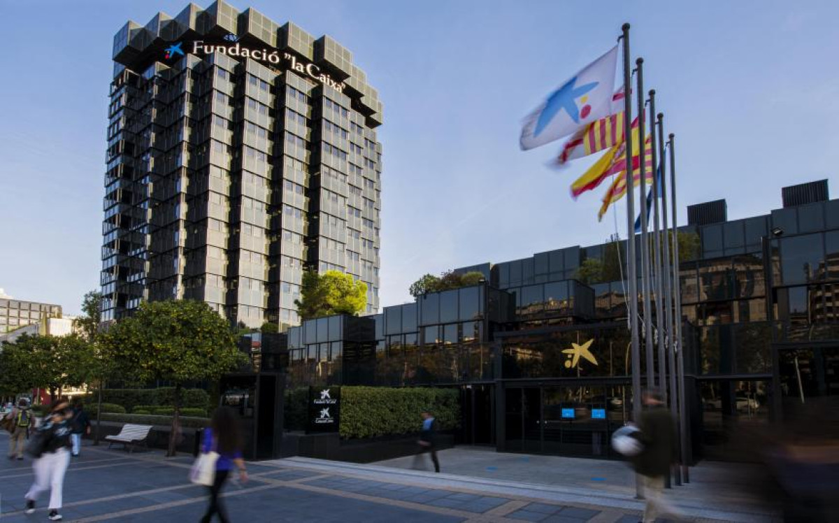 Sede, en Barcelona, de la Fundación \'La Caixa\'.