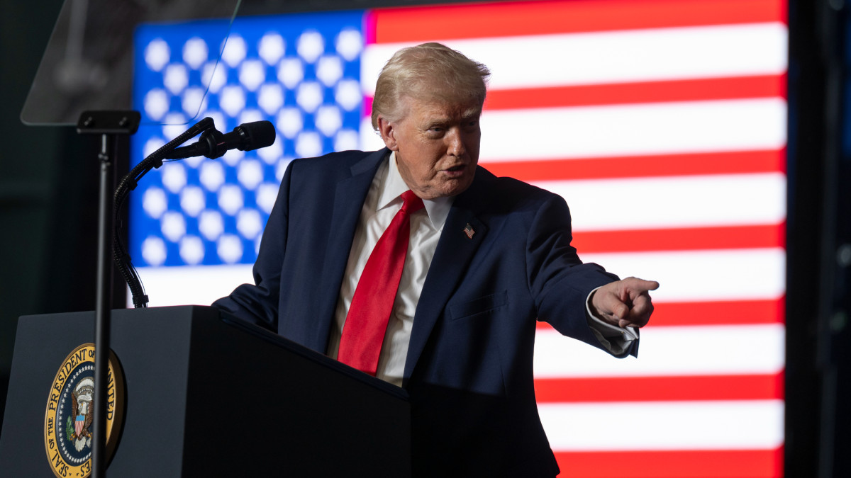 Donald Trump en Iowa el pasado mes de enero.