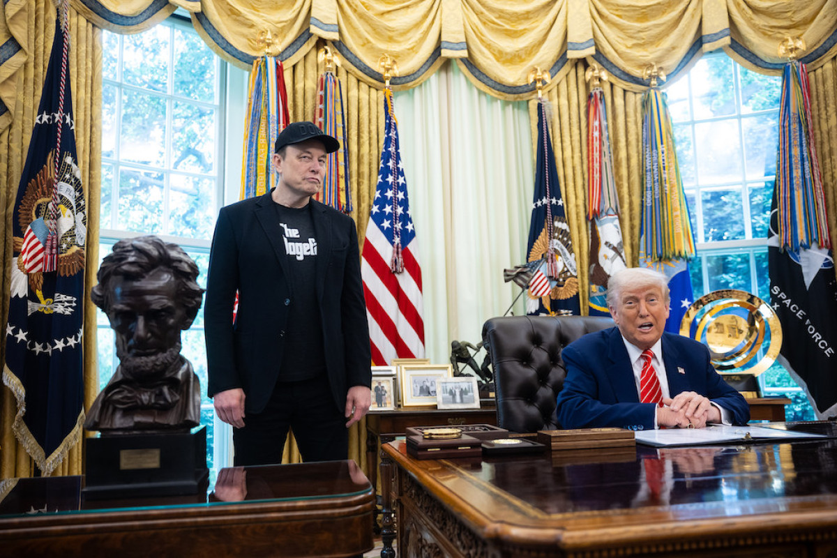 Conferencia de prensa conjunta de Trump y Musk en el Despacho Oval