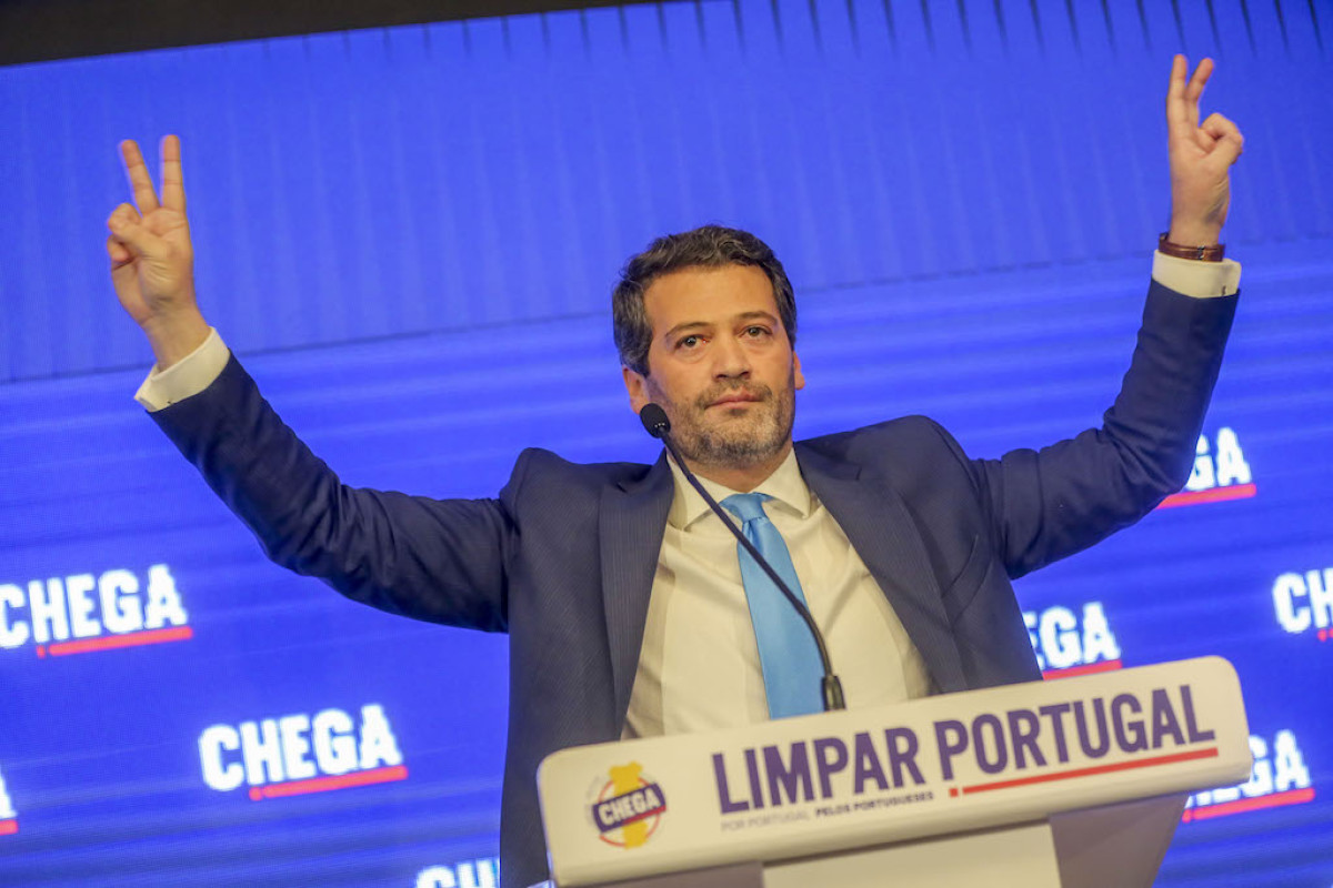 André Ventura, presidente de Chega.