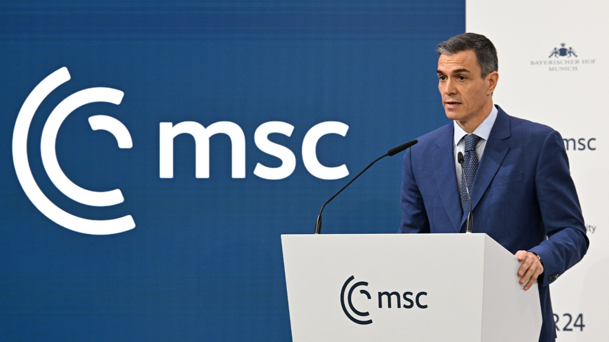 El presidente del Gobierno, Pedro Sánchez, habló sobre la regulación digital en su intervención durante la Munich Security Conference 2026