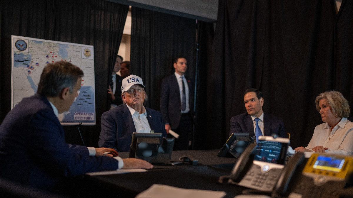 President Donald Trump oversaw the US operation in Iran from his residence in Florida.