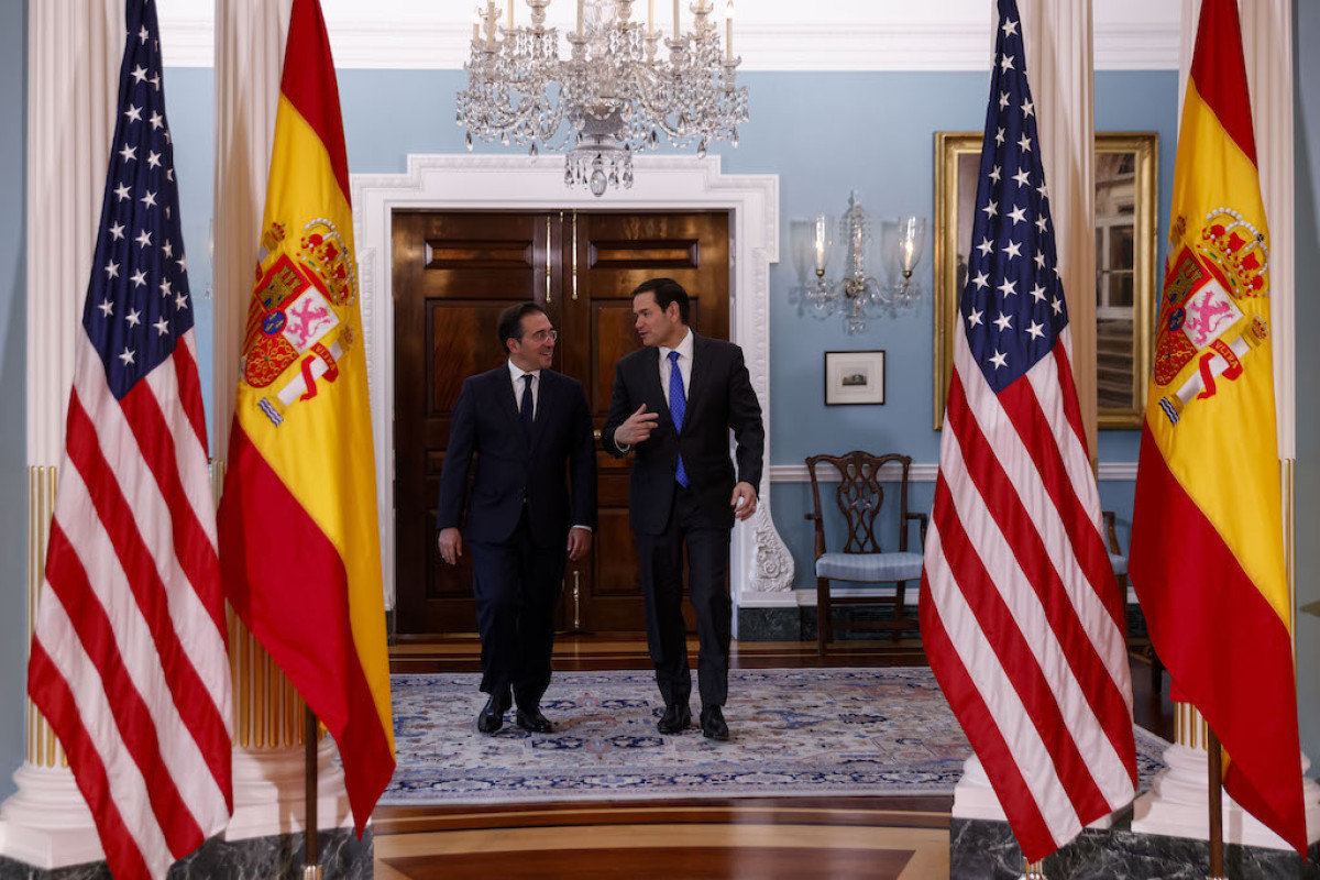 Marco Rubio meets with José Manuel Albares, Spain’s Minister of Foreign Affairs.