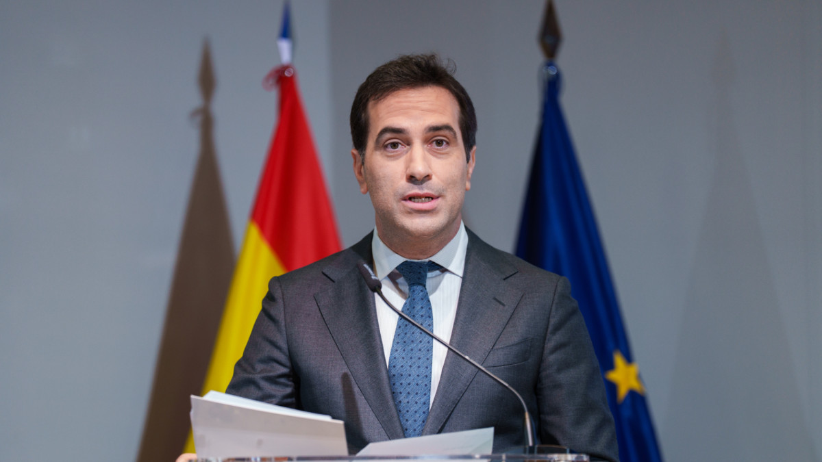 El ministro de Economía y vicepresidente primero, Carlos Cuerpo.