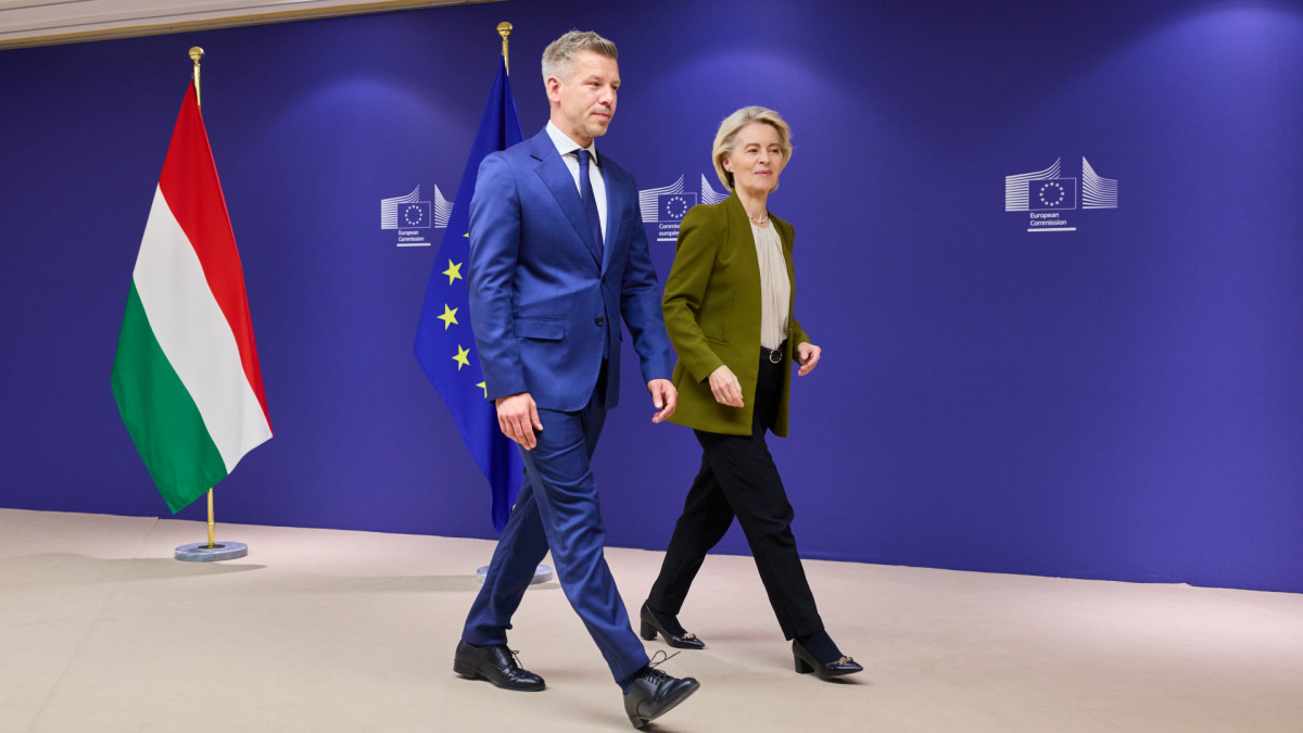 Hungarian Prime Minister Péter Magyar visits European Commission President Ursula von der Leyen.