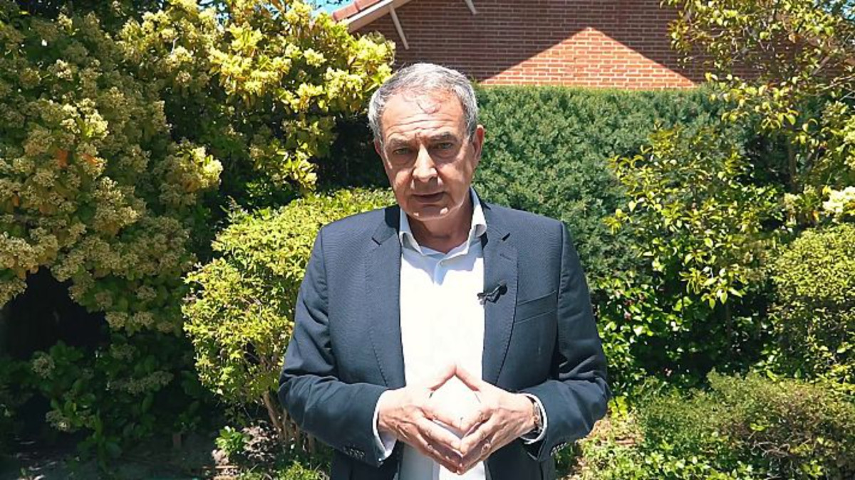 Tras conocerse su imputación, el expresidente José Luis Rodríguez Zapatero hizo un vídeo desde su casa defendiendo su inocencia.