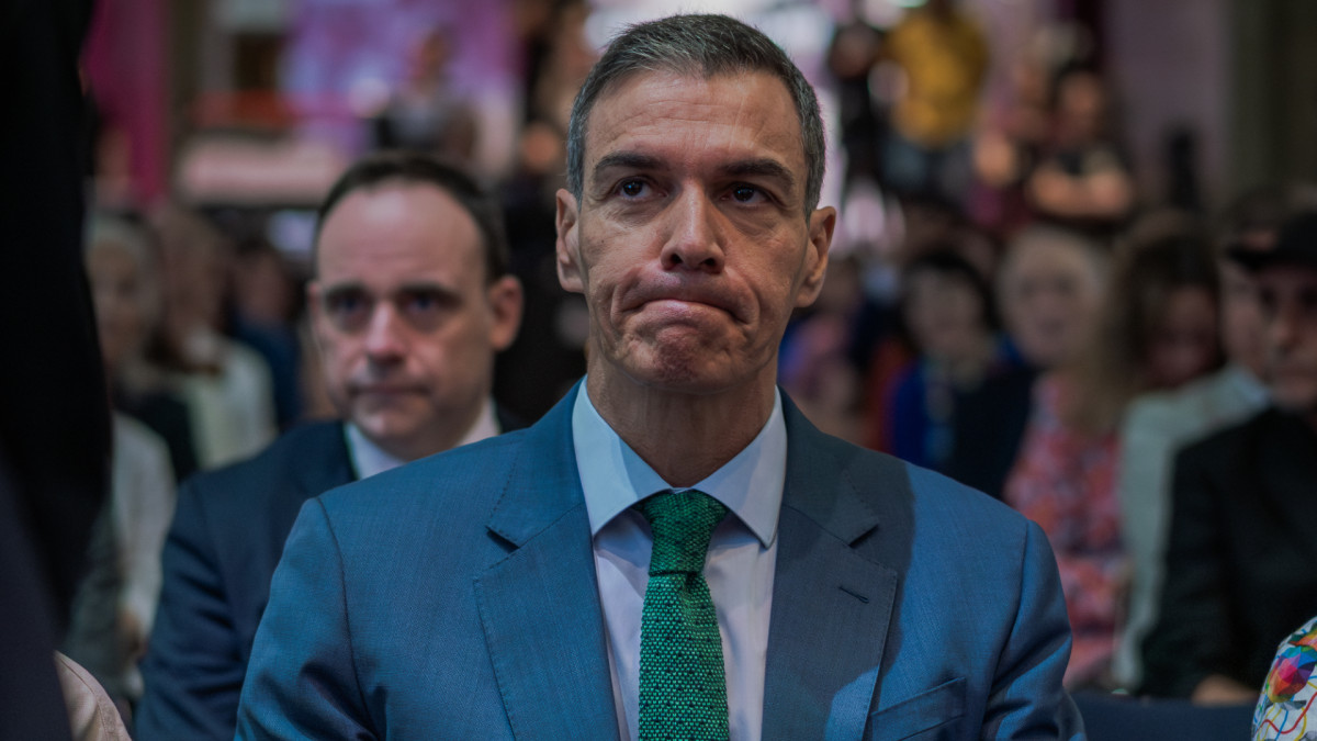 El presidente del Gobierno, Pedro Sánchez, durante la presentación del Plan Nacional de Cultura el pasado 29 de mayo.