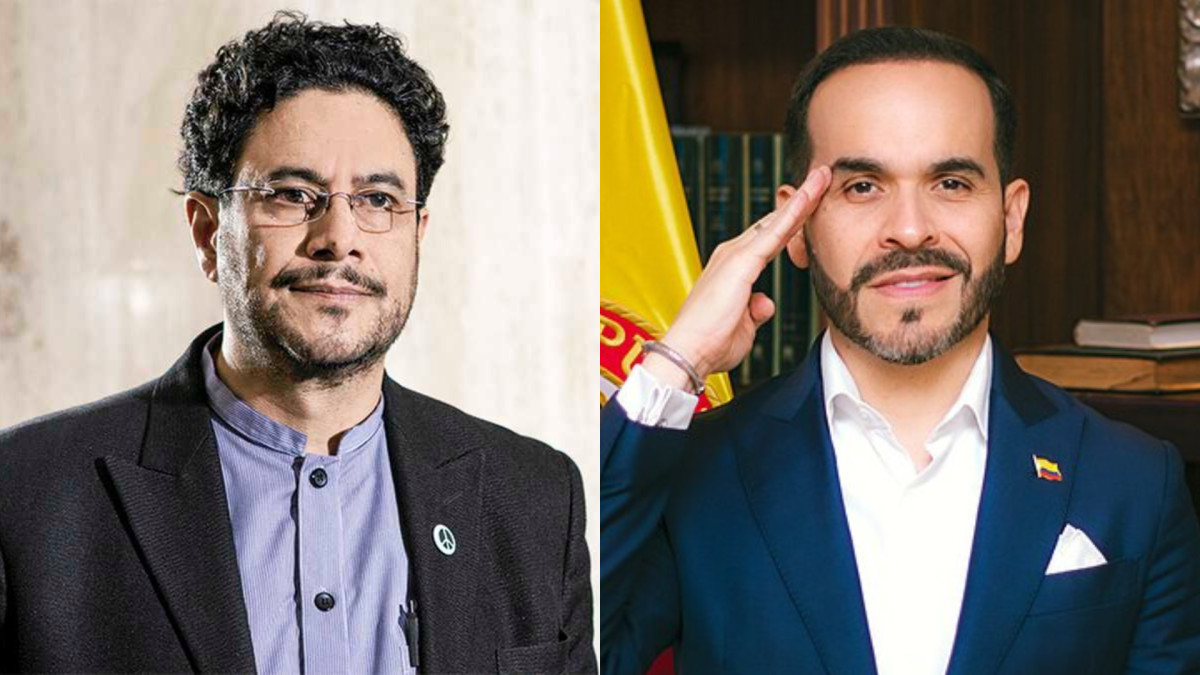 Los candidatos Iván Cepeda (izquierda) y Abelardo de la Espriella (derecha) disputarán la segunda vuelta.