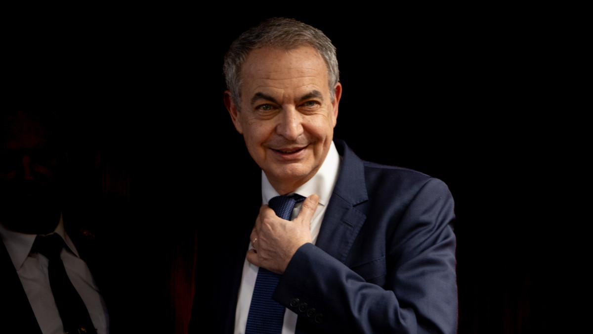 El expresidente del Gobierno, José Luis Rodríguez Zapatero, en el Senado. |  Eduardo Parra / Europa Press