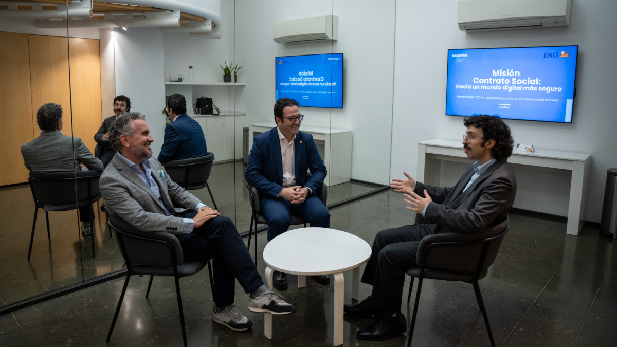 De izquierda a derecha: Raúl Guillén, Gustavo Lozano y Jorge de Diego.