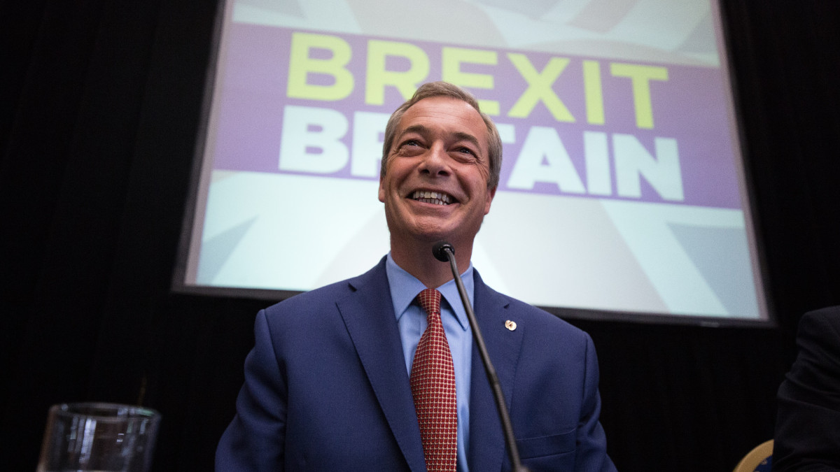 Nigel Farage y su partido, UKIP, fueron grandes defensores del Brexit.