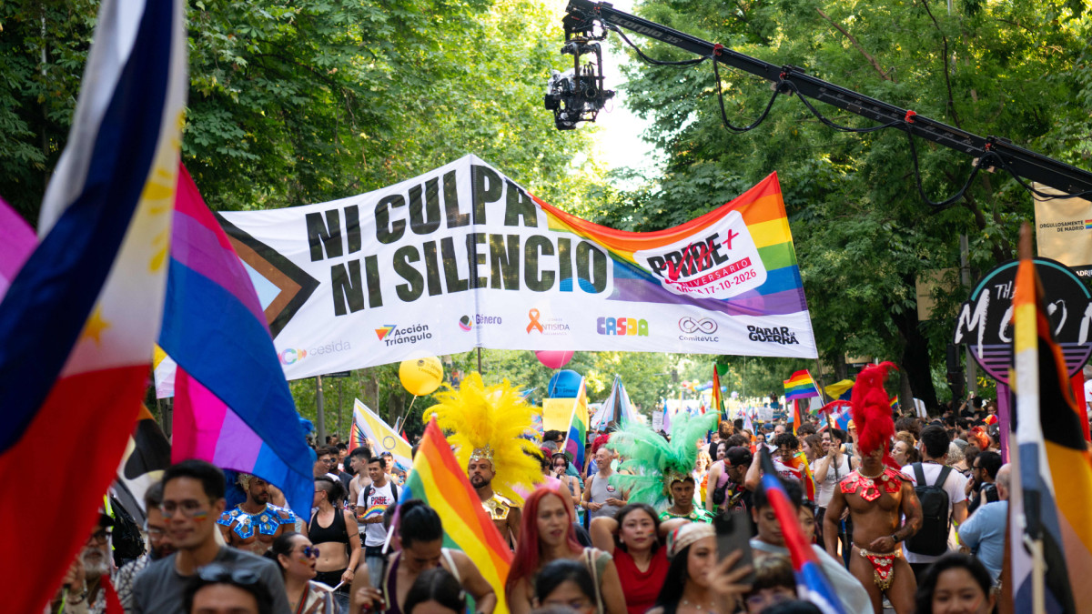 La marcha del Orgullo en Madrid, el pasado 4 de julio.