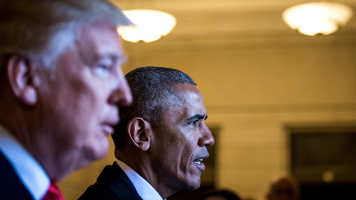 Barack Obama fue el 44º presidente de EE. UU., Donald Trump el 45º y posteriormente el 47º.