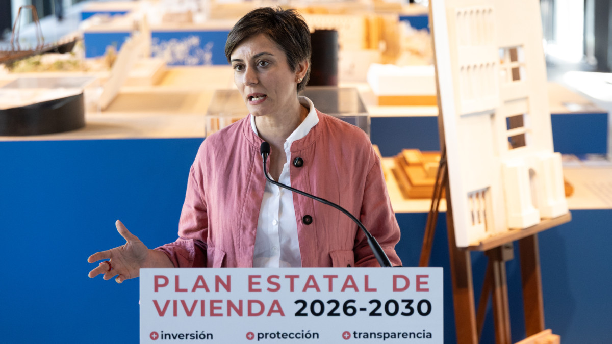 La ministra de Vivienda y Agenda Urbana, Isabel Rodríguez