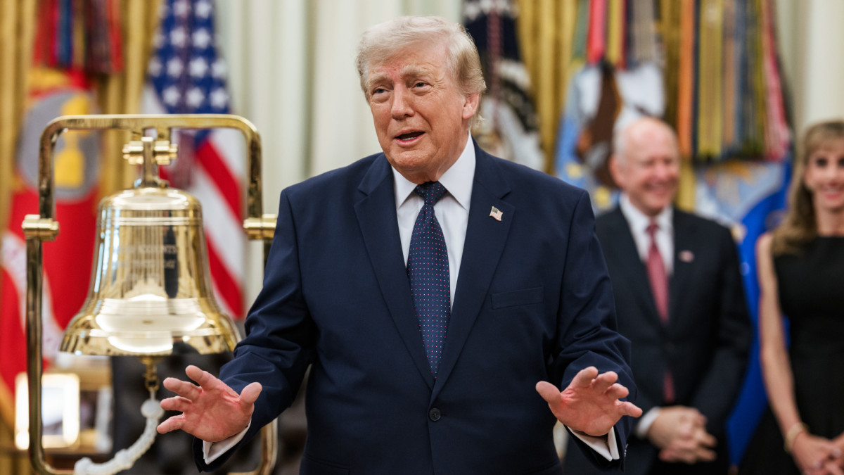 El presidente de Estados Unidos, Donald Trump, en el despacho oval.